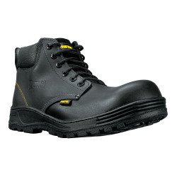 Bota de seguridad negra, casquillo de poliamida, PRETUL